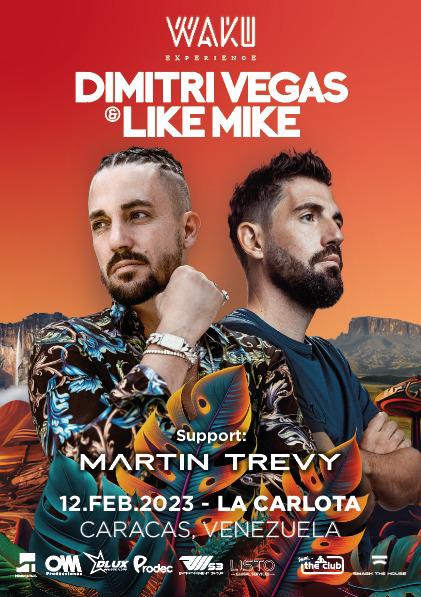 "Dimitri Vegas" es tendencia porque vendrá a presentarse en Venezuela el próximo 12 de Febrero