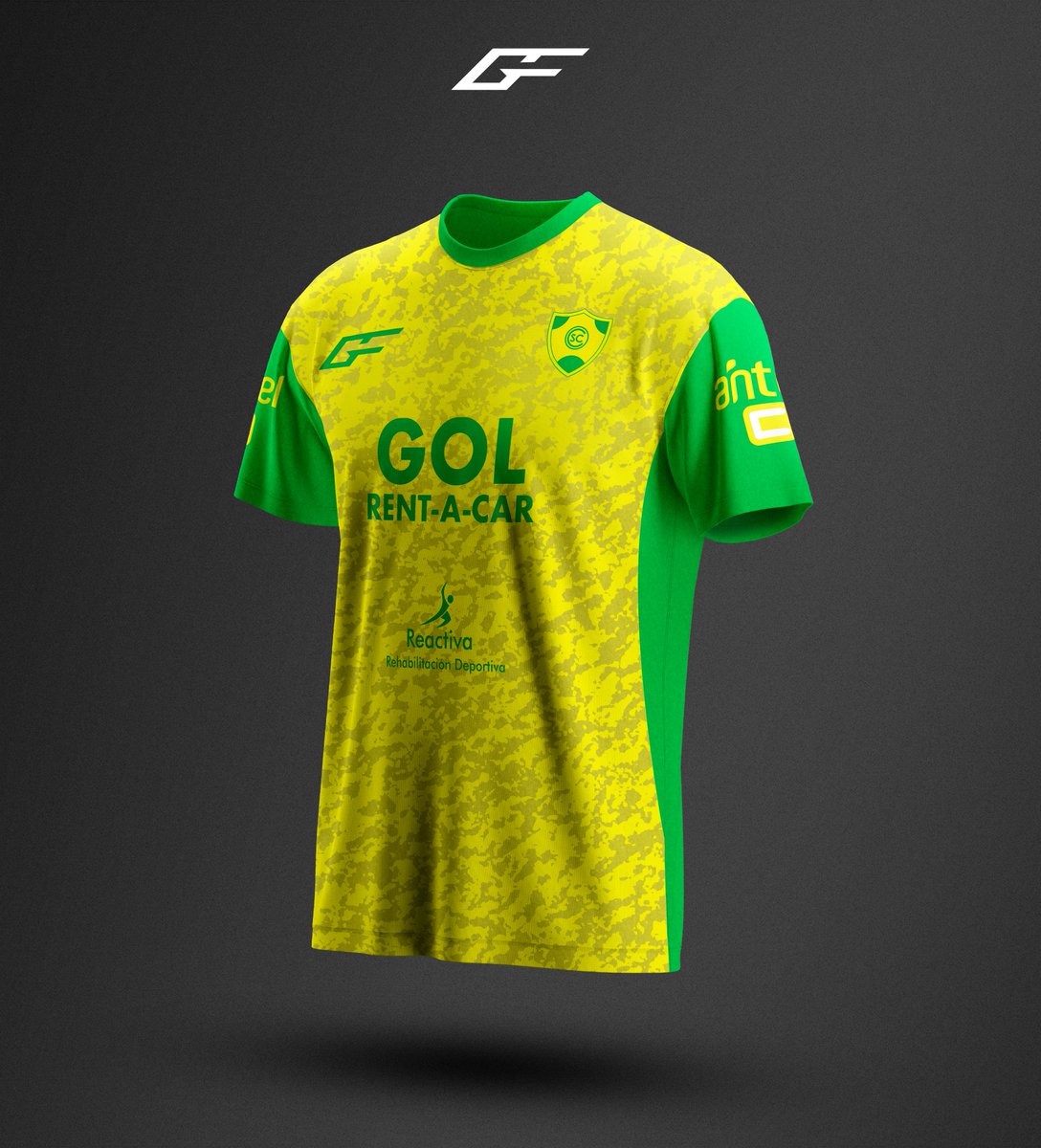 gfacu__'s tweet photo. 🟡Rediseño de la camiseta de @SportivoCerrito 
  
🇺🇾  Rediseñando camisetas de clubes Uruguayos. 
Comenten si le harian un cambio? y cual seria. https://t.co/B6SkdGmwkp