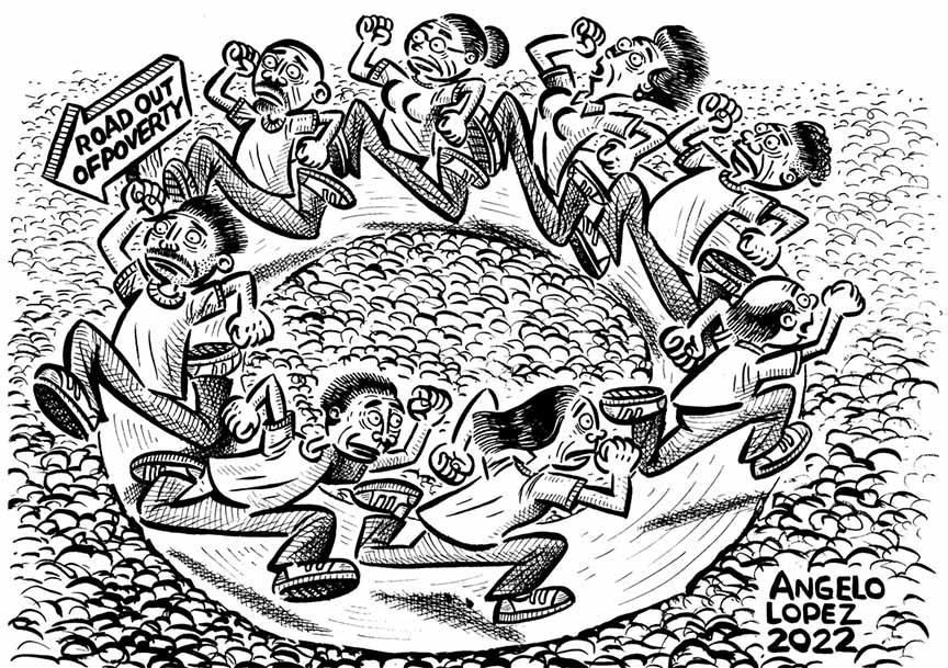 Poverty Cartoon Drawing