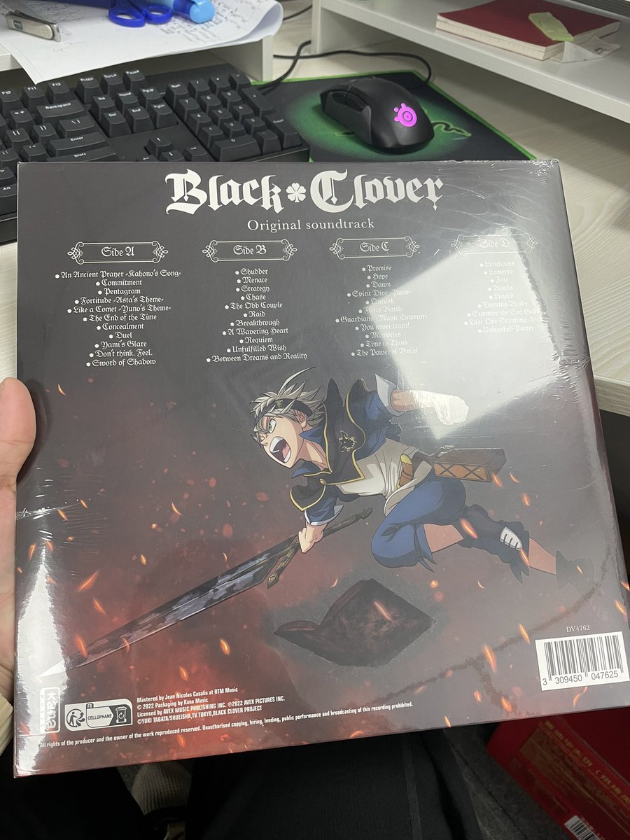 😮‍💨😮‍💨😮‍💨能不能出点歌曲集 #黑色四叶草