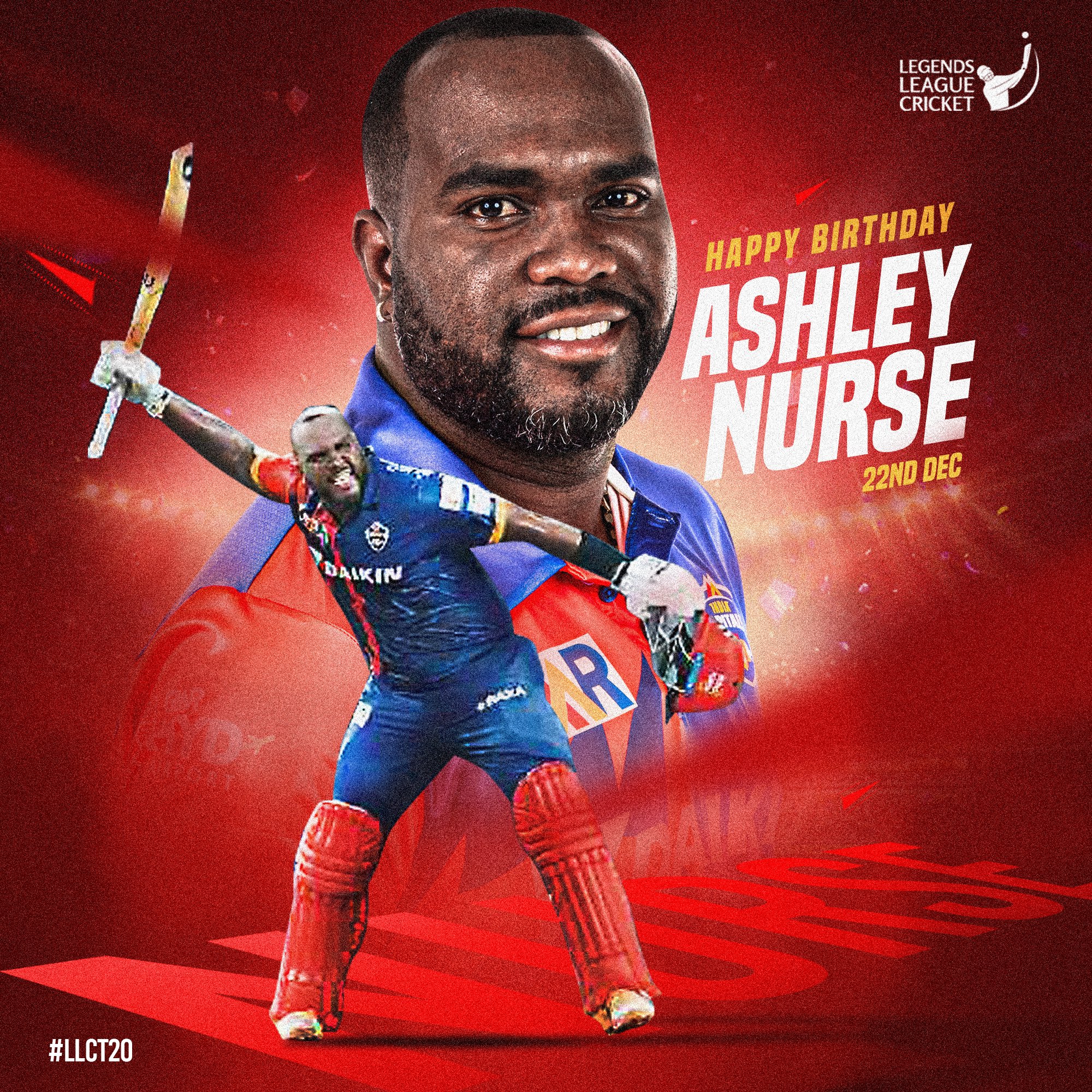 Wishing a very happy birthday to Ashley Nurse      
