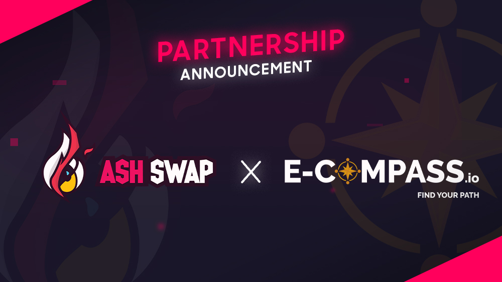 ash_swap's tweet image. 🤝 New Partnership Announcement 📣

We're thrilled to announce @eCompass_io as #AshSwap strategic partner to co-operate on projects &amp;amp; support each other to grow &amp;amp; empower the MultiversX ecosystem 🌏

Read more here 👉 medium.com/@ashswap/new-p…

#DEX #Elrond #Swap