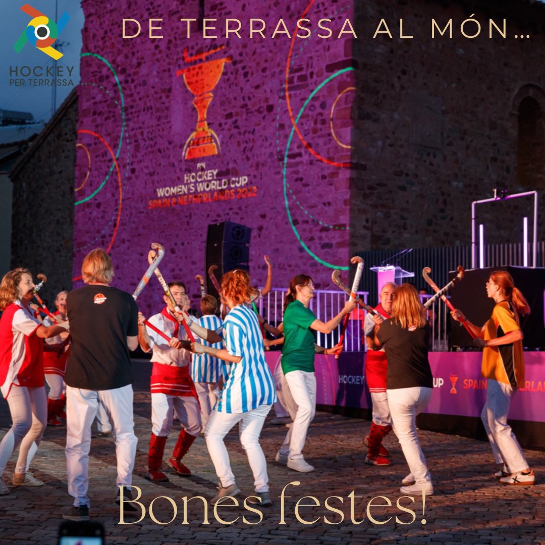 Des de Terrassa desitgem a la gran família del hockey mundial bones festes i un feliç any 2023!
#hockeyTerrassa