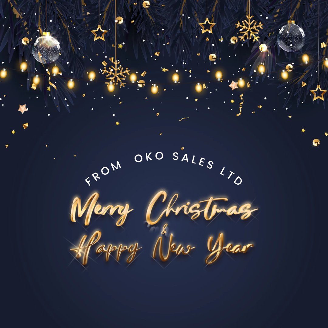 SalesOko's tweet photo. Wishing all our customers a merry Christmas &amp; happy new year from the team at OKO Sales Ltd 🎄🎅 https://t.co/ETYhOvOKt1
