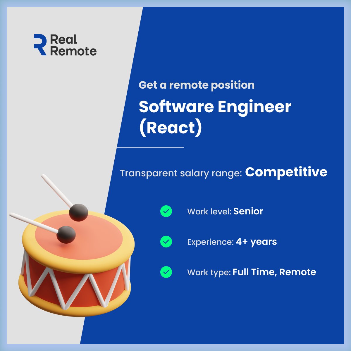 realremoteio's tweet photo. Clain is now hiring for Software Engineer (React)📣

📍Fully Remote - Balance work-life and have location independence. 
👇🏻
https://t.co/k9hhZHhJdS

#remotejobs   #remotework   #workanywhere  #softwarejobs #realremote   #nowhiring #softwareengineerjobs #softwareengineer #react https://t.co/qaeWKS9iME