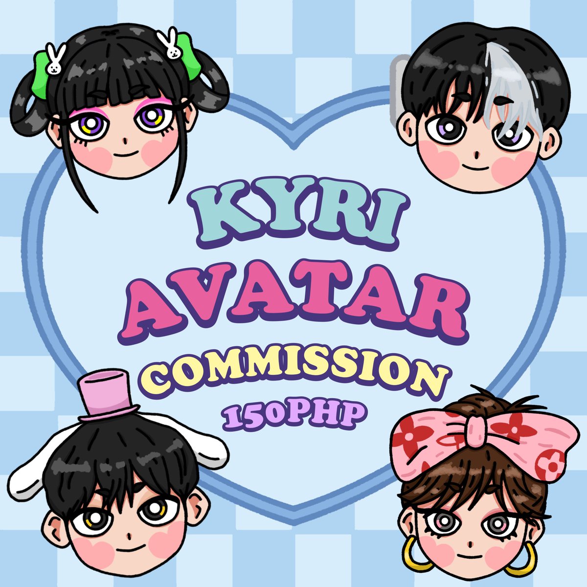 the8thcart's tweet photo. π«§ ICON COMMISSION OPEN π«§
β³ rts are appreciated! ^^
hi everyone! i'm kyri and i'm opening 10 slots for icon commissions for only 150phpπΏ dm me to reserve a slot, first come first serve basis! open to all fandomsπͺ©
#artph #commissionsopen #the8thcomms https://t.co/1FsjSTdXm8