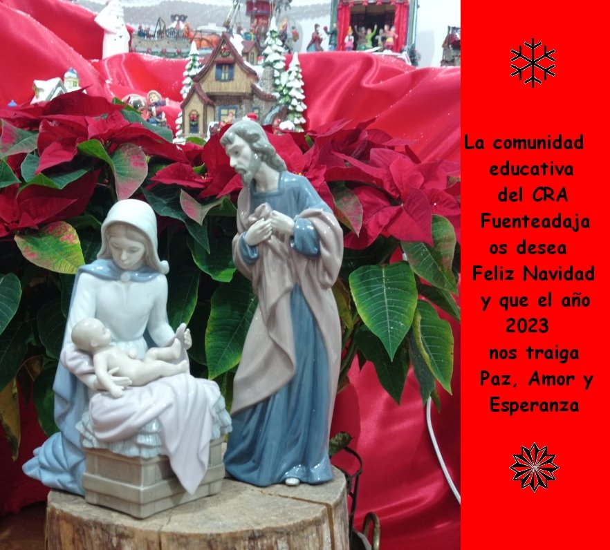 FuenteadajaCRA's tweet photo. ¡Feliz Navidad para todos! https://t.co/7kT4hC6vpL