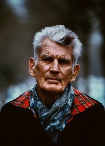 Samuel Beckett died 33 years ago today. His New Year’s resolutions for 1984, sent to the Times by telegram: 'RESOLUTIONS: ZERO. HOPES: ZERO. BECKETT’