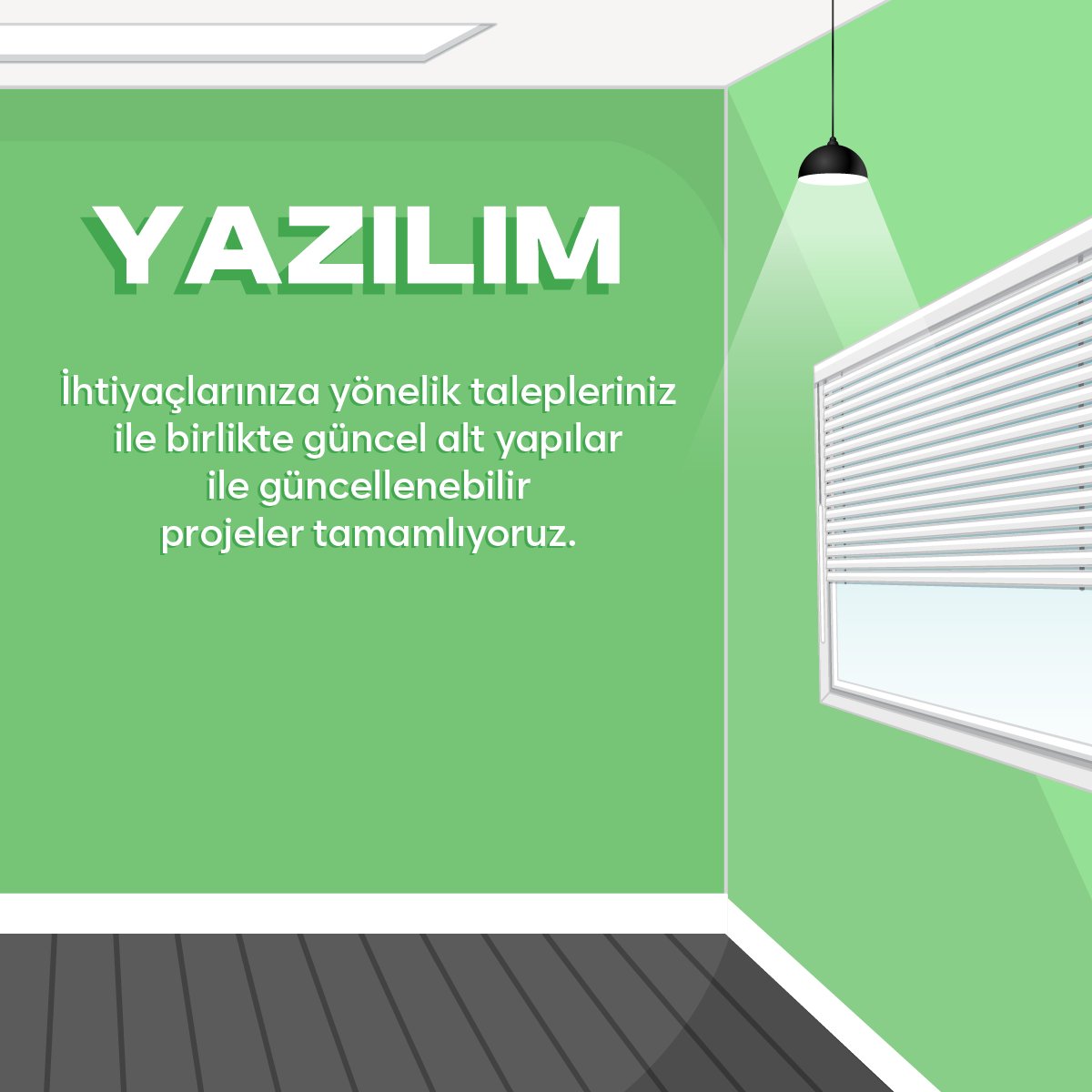 İhtiyaçlarınıza yönelik talepleriniz
ile birlikte güncel alt yapılar
ile güncellenebilir
projeler tamamlıyoruz.
nethareket.com
#nethareket