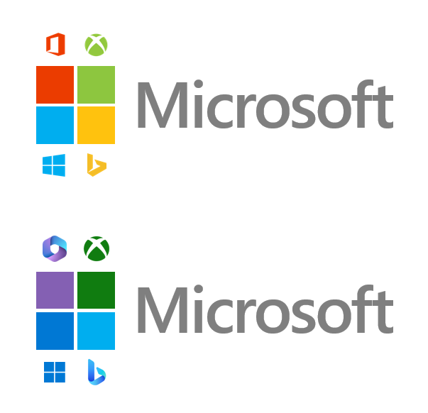 Nabeelzs's tweet photo. New Microsoft logo https://t.co/RzGzsY3Me4