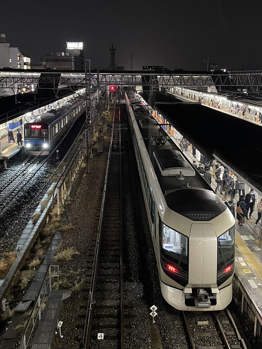 Rail_Channel's tweet photo. 2022.12.22の #アーバンパークライナー 1号 柏行き #513F、大宮行き #511F
#500系 #リバティ #野田線 #アーバンパークライン https://t.co/qMbVZH9Zjc