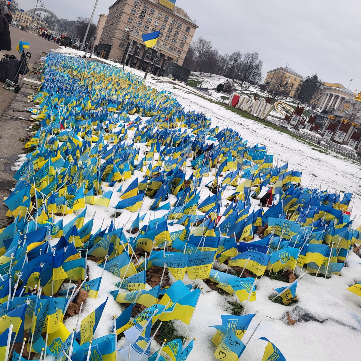 Thank you #Netherlands
#Canada #USA  #France #Germany #SouthAfrica and #Ukraine

Little by little the donations stack up.
 Thank you all for allowing me to continue my work here in Ukraine. To help the people, to warm soldiers feet and spread some much needed joy. 

#Kyiv today