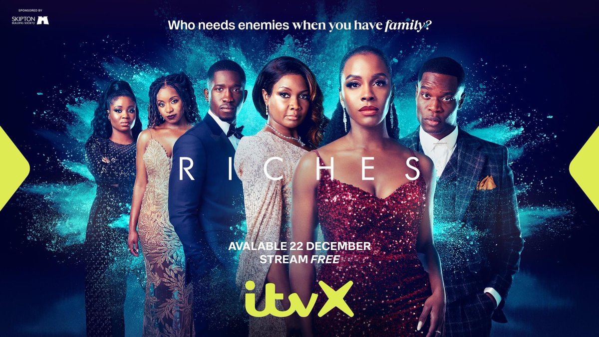 The @vincecpope scored ‘RICHES’ premieres on ITVX today. The ground-breaking series follows the wealthy Richards family & the struggle for power after the sudden death of their patriarch. itv.com/watch/riches/1… #mannersmcdade #composer #composeragency #musicpublishing #tvmusic