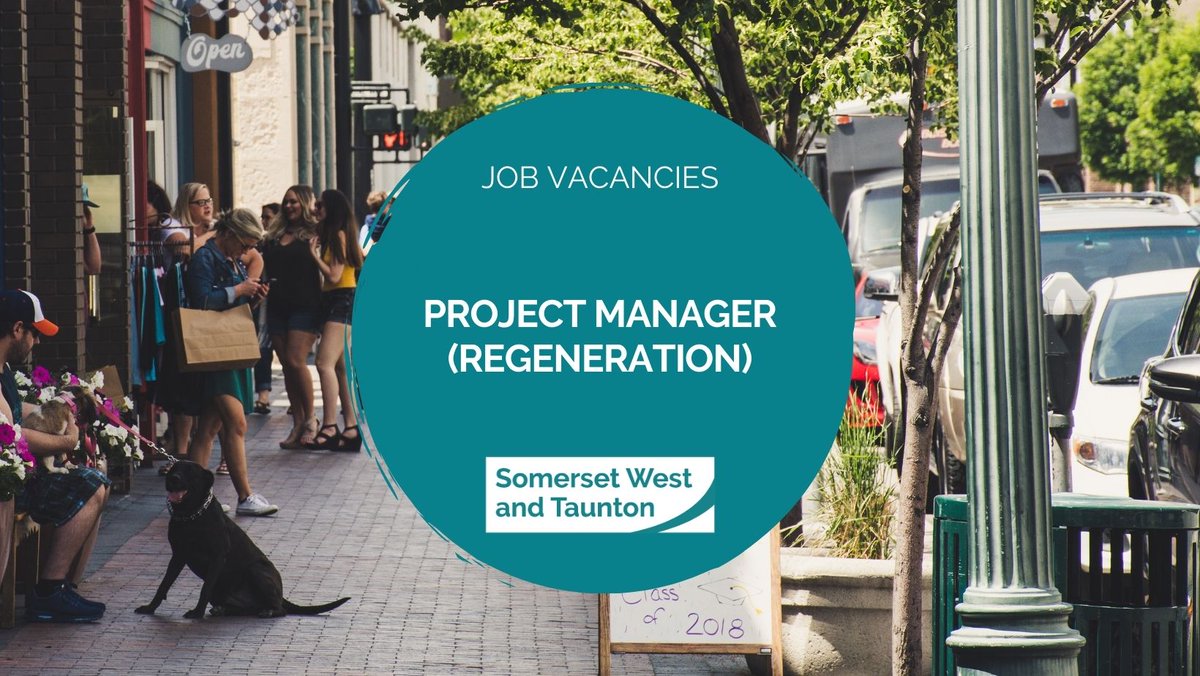 SWTCouncil's tweet image. Project Manager (Regeneration)
Salary: £39,493 to £41,496 (Grade H)
Hours: 37 hours per week
Contract: Permanent
Location: Taunton (variable and flexible)
Job Ref: PMRH
Closing date for applications Wednesday 11 January 2023 at 12pm
somersetwestandtaunton.gov.uk/jobs/project-m…