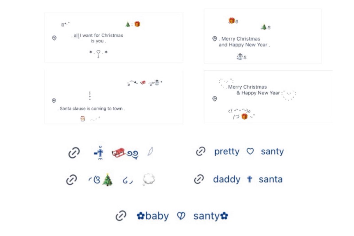 𝒟𝑒𝒶𝓇 𝒻𝑜𝓁𝓁𝑜𝓌𝑒𝓇𝓈 🛷

⠀   ⠀ ⠀⟢ Christmas &amp; New Year gift ⟣

⌗ all f͢ree just rt &amp; follow me [ 9works ]
⌗ can change e͢moji
⌗ m͢ention anything till close

“ wish u guys are happy and enjoy your Christmas Holidays “