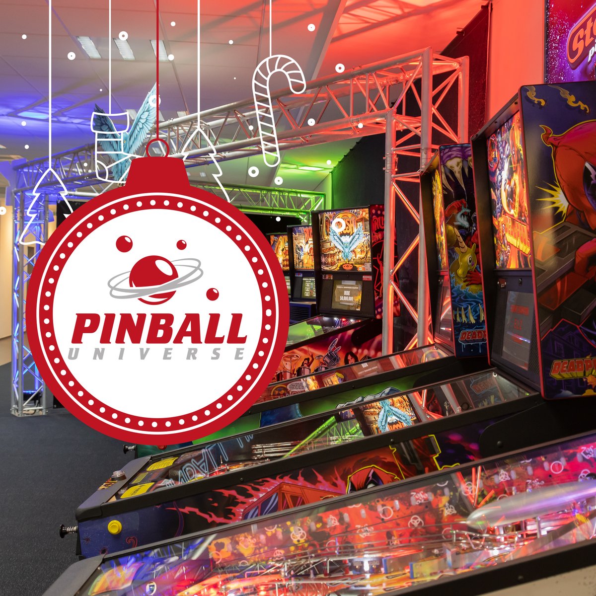 Liebe Flipper-Freunde. Das Pinball-Universe-Team verabschiedet sich in die Weihnachtspause. Ab dem 2. Januar 2023 sind wir wieder zu den gewohnten Zeiten erreichbar. Wir wünschen Euch und Euren Familien frohe Weihnachten. Kommt gut ins neue Jahr! Ihr rockt!