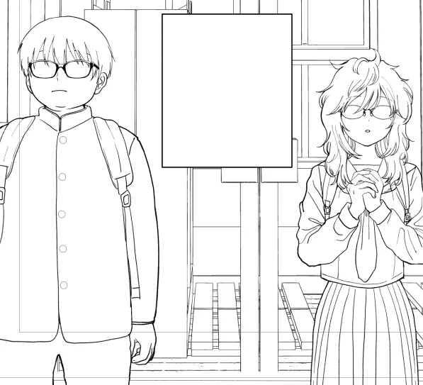クリスマス漫画じゃないけど、来週「楠木さんは高校デビューに失敗している」の番外編をアップします!二人の過去のお話です～! 