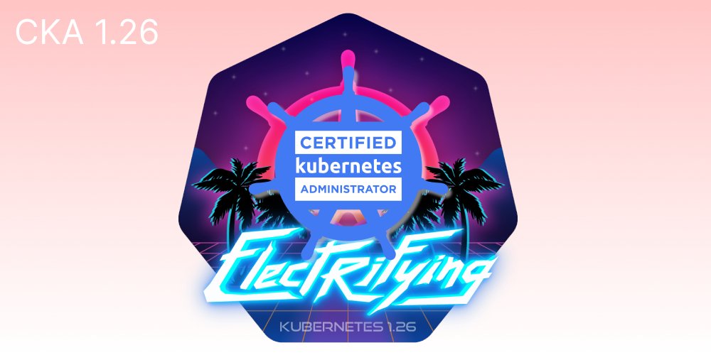 The CKA simulator has been updated to K8s 1.26, just like the real exam!

#k8s #kubernetes #devops #cka