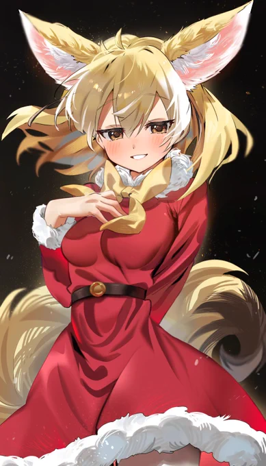 クリスマスフェネック#けものフレンズ 