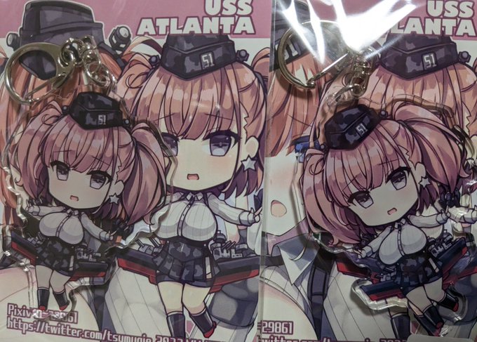 冬コミ新作グッズの軽巡アクキーがやってきました!! 