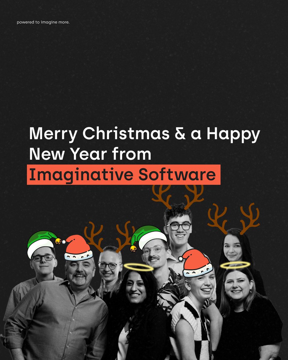 Imaginativesoft's tweet photo. We'll be finishing up early tomorrow to start celebrating with friends &amp; family! 

So, we thought we'd wish you a Merry #Christmas &amp; a Happy #NewYear! 🎄🍷

We're all looking forward to the great things 2023 will bring 🎆.

#norwichbusiness #technology #business #Christmas2022 https://t.co/hZrCCVHhby