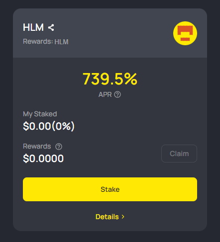 Holdermoon_'s tweet photo. APR: 739.5 % 🔥🚀👀

Buy HolderMoon 💸
https://t.co/qgYjiwFUpw

And join Staking now!
Buy HolderMoon💸
Earn HolderMoon 🪙💰
https://t.co/iOndC4tlyq

#Crypto #CryptoInvestor #pancakeswap #holdermoon #Binance #BNB #Ethereum #bscscan https://t.co/J31LbCcChM