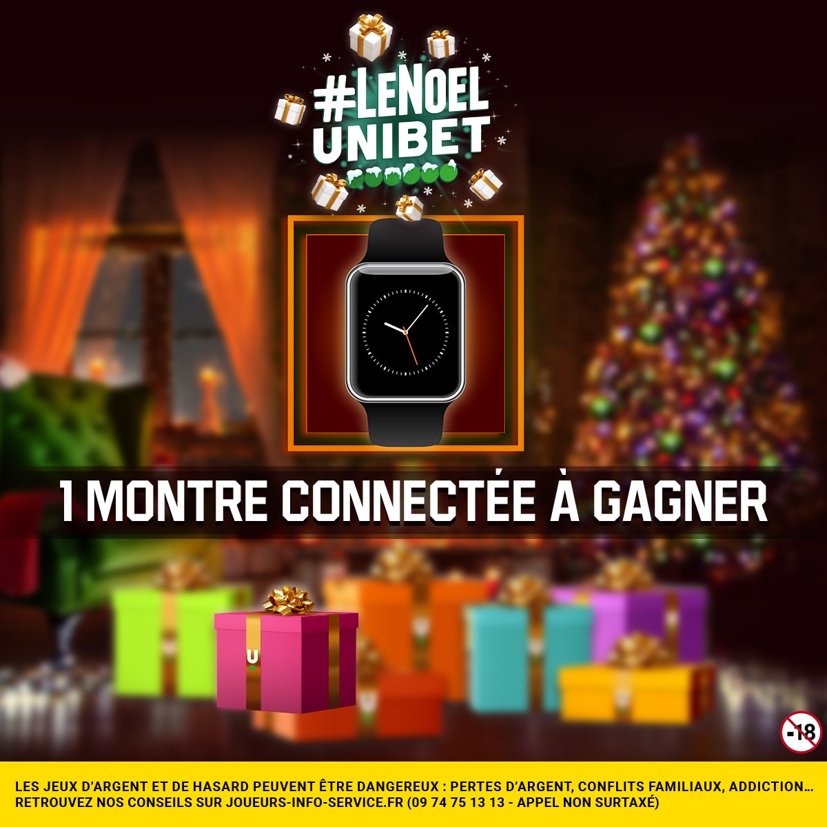 🎁 Bien joué à ceux qui ont trouvé ! Aujourd'hui, Unibet te fait gagner une montre connectée ⌚

👉 RT/Follow + #LeNoelUnibet pour participer !
⌚️ Fin du jeu à 23h59.
🍀 TAS demain.
