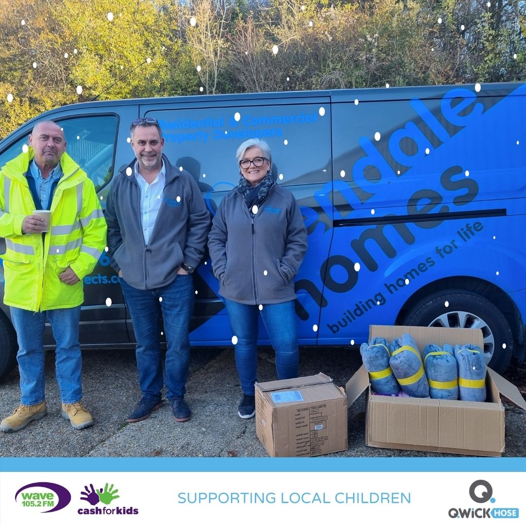 💔 After hearing the stories behind the <a href="/wave105radio/">Greatest Shits Radio</a> #MissionChristmas campaign, the team &amp; Damar Scaffolding just knew something needed to be done.

Check out the campaign in more detail here and see if you can help make a child smile: ed.gr/efo8y 

#CashForKids