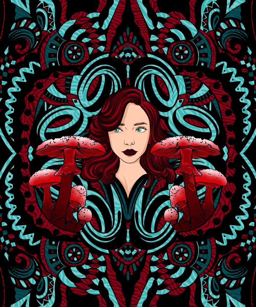 ▫️New Drop▫️

Illus from the 2nd series of my Psychedelic.M collection is now live. I hope you will like it like my other works 🥰

Illus 1/1 on <a href="/KnownOrigin_io/">KnownOrigin.io</a> 

Link 👇🏻