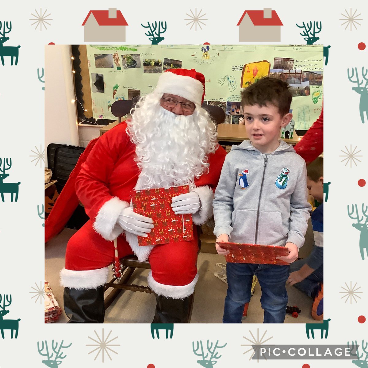 MrsNashHPS's tweet photo. We had a special visitor in school today! 🎅 

Merry Christmas everyone!🎄 🧑‍🎄 🎁 ❄️ 

@MrsKellyHPS https://t.co/rsNyNUy3xw