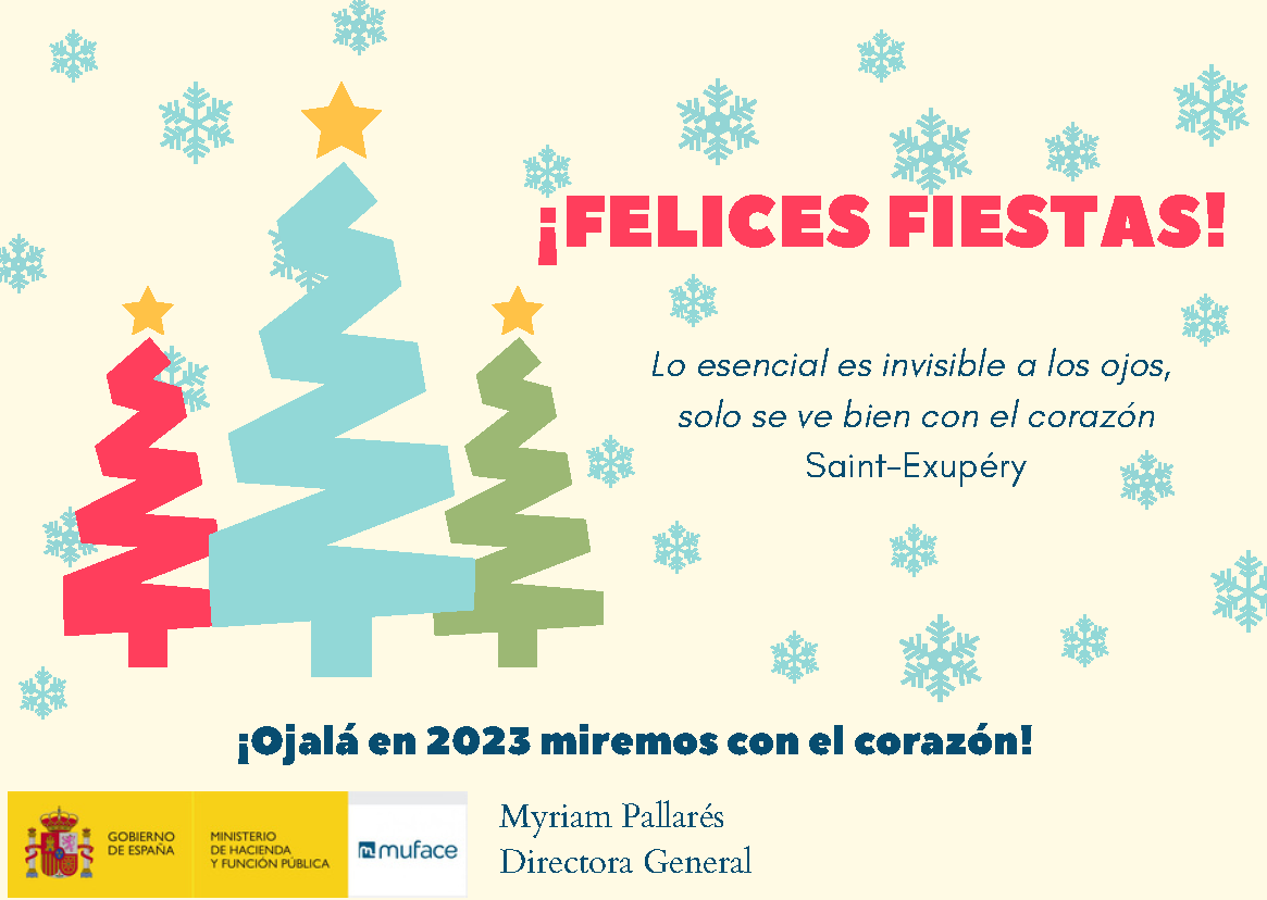 MUTUALISTAS, 😍desde MUFACE

🎄🎉🥳
FELICES FIESTAS
BONES FESTES
BO NADAL
ZORIONAK
💙💙💙💙
<a href="/MyriamPallares/">Myriam Pallares</a> <a href="/pablosaavedrain/">Pablo Saavedra</a> <a href="/javierueda13/">javier rueda</a>   <a href="/UGT_SP/">UGT Servicios Públicos</a> <a href="/CCOOaeat/">CCOO AEAT ✊</a> <a href="/ccoomeh/">CCOO MEH</a> <a href="/CSIFnacional/">CSIF Nacional</a> <a href="/csifeducacion/">CSIF Educación</a> <a href="/galizaCIG/">CIG</a> <a href="/SiatSindicato/">Siat Sindicato</a> <a href="/anpenacional/">ANPE</a> <a href="/FedecaCentral/">Fedeca</a>  
⬇️