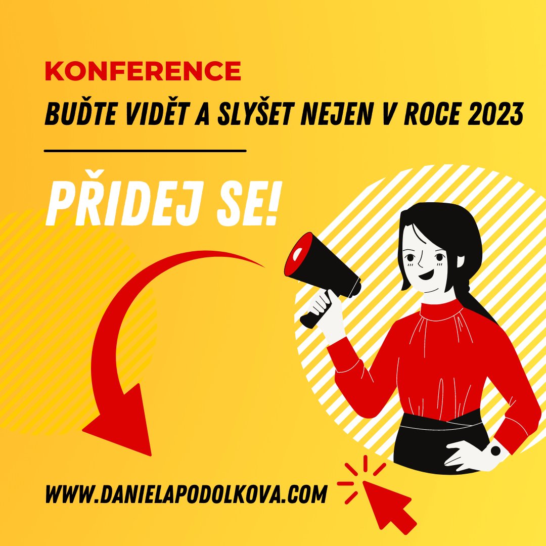 digiholkacz's tweet photo. Kdo chce být (nejen) v roce 2023 vidět a slyšet? Připravili jsme pro vás konferenci, na které vás čeká spousta inspirace a know-how... https://t.co/894R0hBesO

Do konce prosince navíc za výhodnější cenu! https://t.co/2FxQAJR1xj
