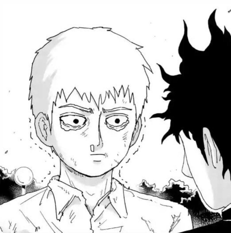 wisalallen's tweet photo. crying @ of course the animators made ugly crying reigen hot https://t.co/tcmgrxeF6K