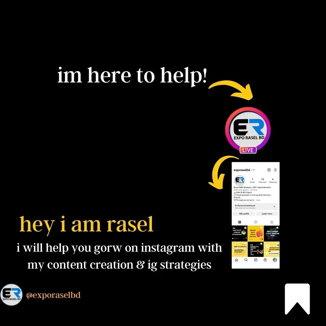 exporaselbd's tweet photo. FOLLOW @exporaselbd
FOLLOW @exporaselbd

#exporasel
#growyourinstagram
#growyourinstagramorganically
#Contentmarketingideas #instagramtipsfornewbies #instagramtipsformarketers #instagramtips101 #marketingforcreatives #personalbrandingtips #exporasel https://t.co/pzZr08f7tT