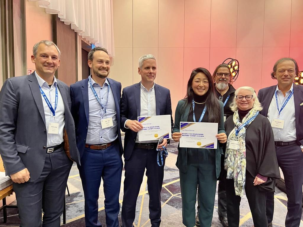 🏆 Six Medtech Startups were selected for the Maxis CSI Innovators Award.

🥇We had the honour to pitch our innovation and won 1st prize together with <a href="/angiolutions/">angiolutions</a> . Congratulations to Marius and Uwe as well!👏

<a href="/dankerslab/">Dankerslab</a> <a href="/DanJingWu_/">Dan Jing Wu</a> <a href="/TUeindhoven/">TU Eindhoven</a> 
#startup #innovation #medtech