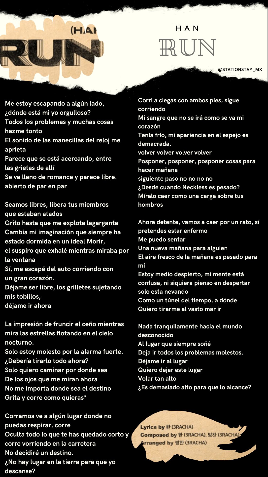 🎄 StationStay_Mx ^ᶠᴬᴺᴺ ᴬᶜᶜᴼᵁᴺᵀ^ on Twitter "5. RUN Han 📎. https//t