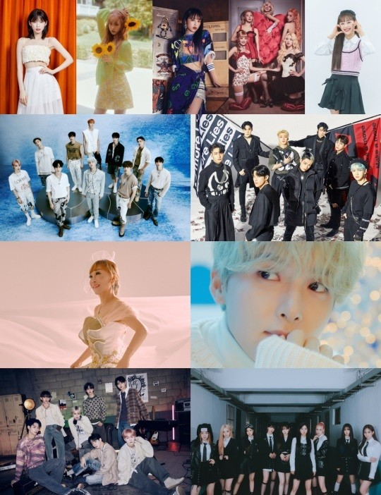 korean_stuff_'s tweet photo. Stages especiales para el 2022 MBC Gayo Daejejeon:
- #Arin de #OHMYGIRL, #ChoiYoojung de #WEKIMEKI, #Yena, #Yuqi de #GIDLE y #Chuu
- #THEBOYZ y #ATEEZ
- #JoSumi y #Ryeowook de #SUPERJUNIOR
- #TEMPEST y #Kep1er
https://t.co/T3Ht8uSfet https://t.co/L3uPKPHgsH