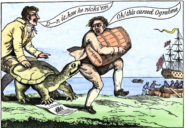 mariobianchi18's tweet photo. Il #22dicembre 1807 lβ#EmbargoAct, che vieta il commercio con tutte le nazioni straniere, viene approvato dal Congresso degli Stati Uniti, su pressione del Presidente Thomas Jefferson, riconoscendo che gli Usa sono militarmente troppo inferiori alla Gran Bretagna e alla Francia. https://t.co/sa7LNmBcEA