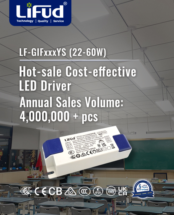 LifudDriver's tweet photo. If you are looking for an affordable flicker-free LED driver for your panel light, ceiling light, etc., this Lifud driver LF-GIFxxxYS may be a perfect choice. How is this product? I think the 4-million-piece annual sales volume speaks for itself. 
#Lifud #LEDdriver #PanelLight https://t.co/LaFzASsKvR