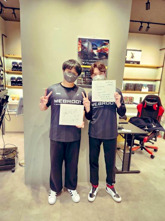 🏆E36PUBG🏆のスターロード選手<a href="/PubgStarlord/">PUBG_Starlord</a> とデバ選手<a href="/PUBG_DAEVA/">DAEVA</a> が来日🇰🇷✈️🇯🇵

<a href="/estadiumnamba/">eスタジアムなんば本店【公式】</a> eスタジアムなんば店にお邪魔しました🫰💫