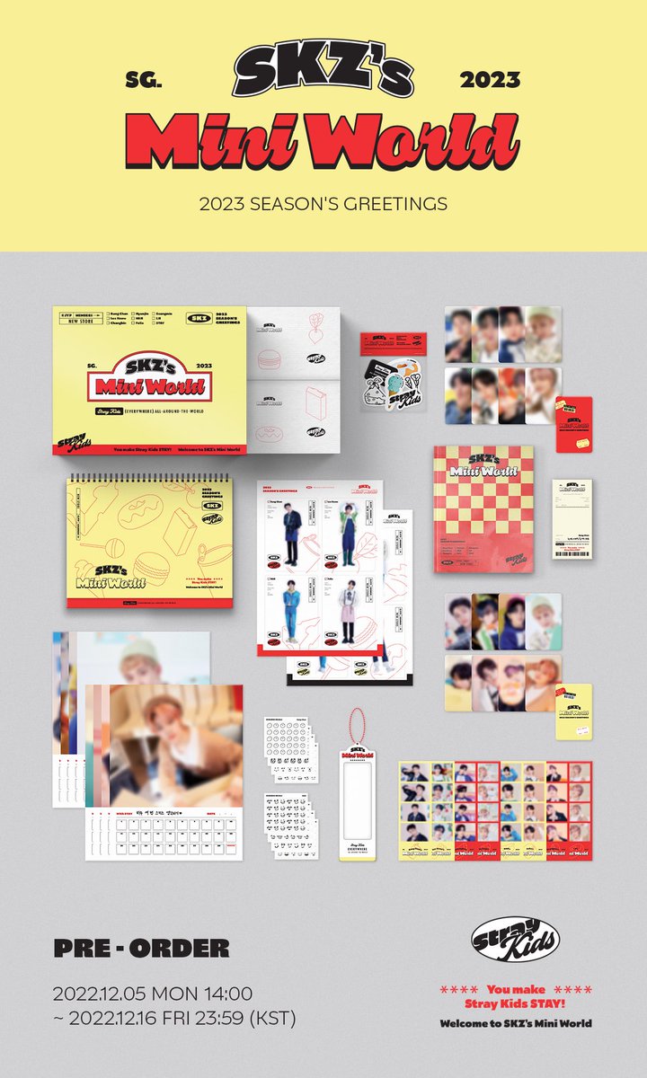 aienfoxie's tweet photo. [PRE-ORDER] SHARING STRAY KIDS 2023 SEASON’S GREETINGS <SKZ’s Mini World>

detail harga di foto.

☑️ shipping tax
☑️ packing (5k)
📍 Bandung
💳 DANA / SHOPEEPAY / JENIUS / QRIS / CO SHOPEE https://t.co/9MdGMuZeVc