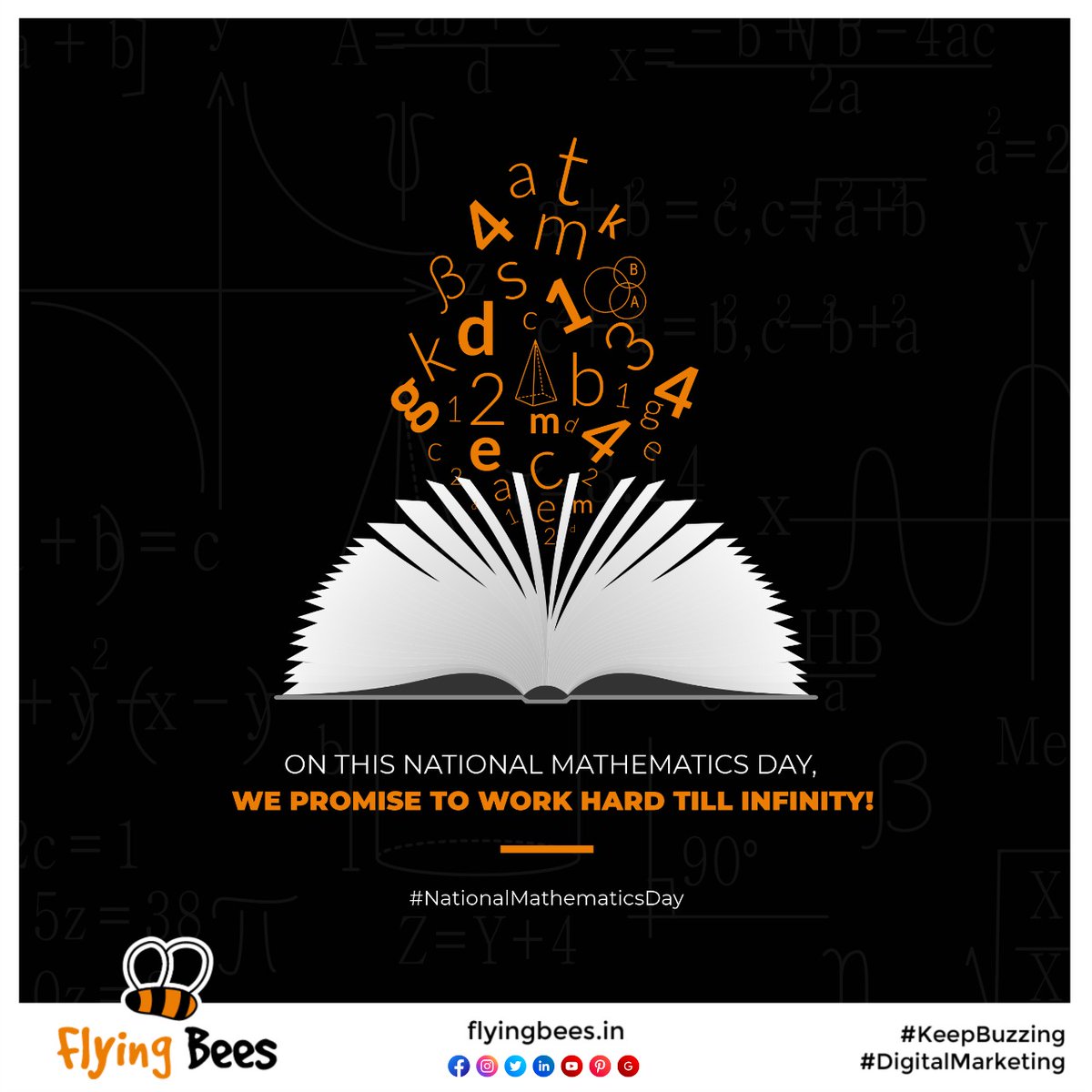 Flyingbeesindia's tweet photo. Srinivasa Ramanujan- The Man who knew Infinity!

Flyingbees Incorporation wishes everyone a Happy National Mathematics Day.

Let's celebrate the Joy of Learning together!

#education  #mathematician #mathematics  #maths #mathskills  #ramanujan #srinivasaramanujan #flyingbees https://t.co/VAUWaTsmXc