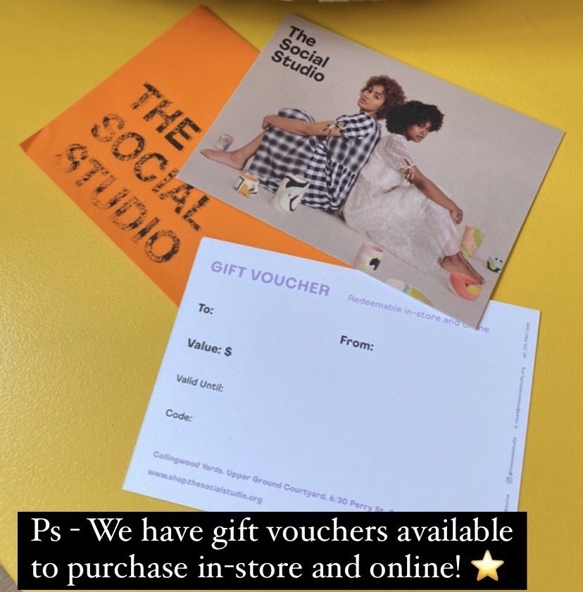 Our shop <a href="/CollingwdYards/">Collingwood Yards</a> is open until 9pm and our virtual shop is open 24/7! #ethicalshopping #gifts