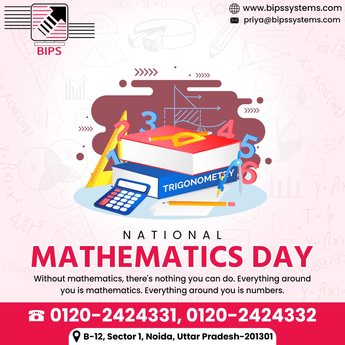SystemsBips's tweet image. Tributes to one of the greatest mathematicians of all time, #SrinivasaRamanujan on his birth anniversary.The extraordinary contributions of the gifted genius to the world of mathematics will continue to inspire scholars &amp;amp; young minds from across the world.
#NationalMathematicsDay