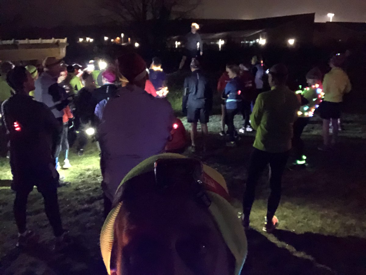 Thank you to <a href="/maidenparkrun/">Maidenhead parkrun</a> for putting on the annual Winter Solstice Freedom Run last night. Lots of fun!