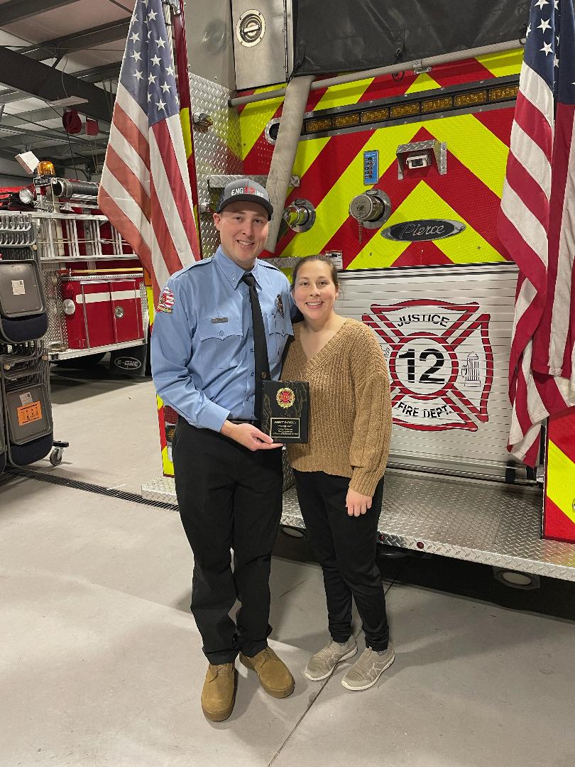 GingerellaRN's tweet image. Volunteer Fireman's Award Dinner 2022 My Son Jarrett, &amp;amp; His Sister, My Daughter Tara, &amp;amp; Grandaughter #TC 11 Months #firstgrandchild #firstniece (Ladybug)