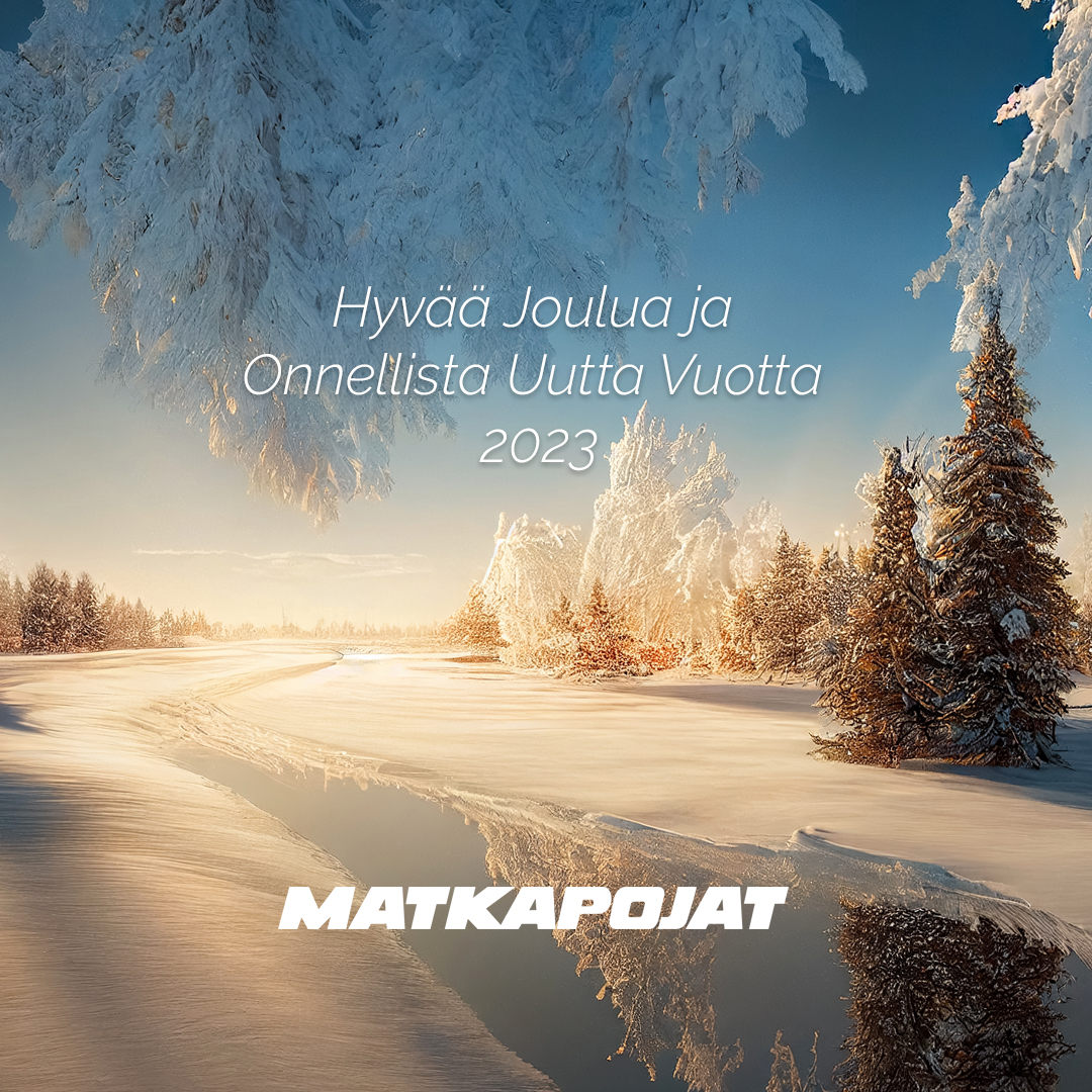 ❤️ Matkapojat kiittää kaikkia asiakkaitaan kuluneesta vuodesta ja toivottaa kaikille oikein hyvää Joulua sekä onnea uudelle vuodelle 2023 🌟
