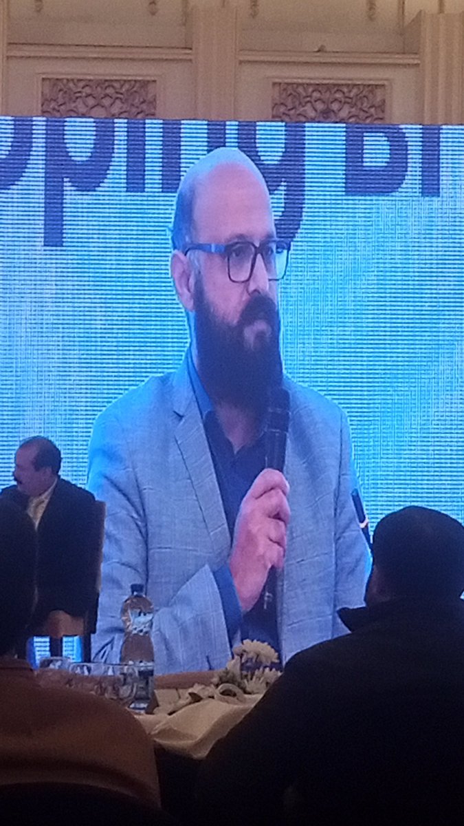 AimennImran's tweet photo. @drfahadsaeed addressing to the launch of climate financing for wash #climatefinance @SDPIPakistan  @RESCUEorg https://t.co/Iflj2yApBr