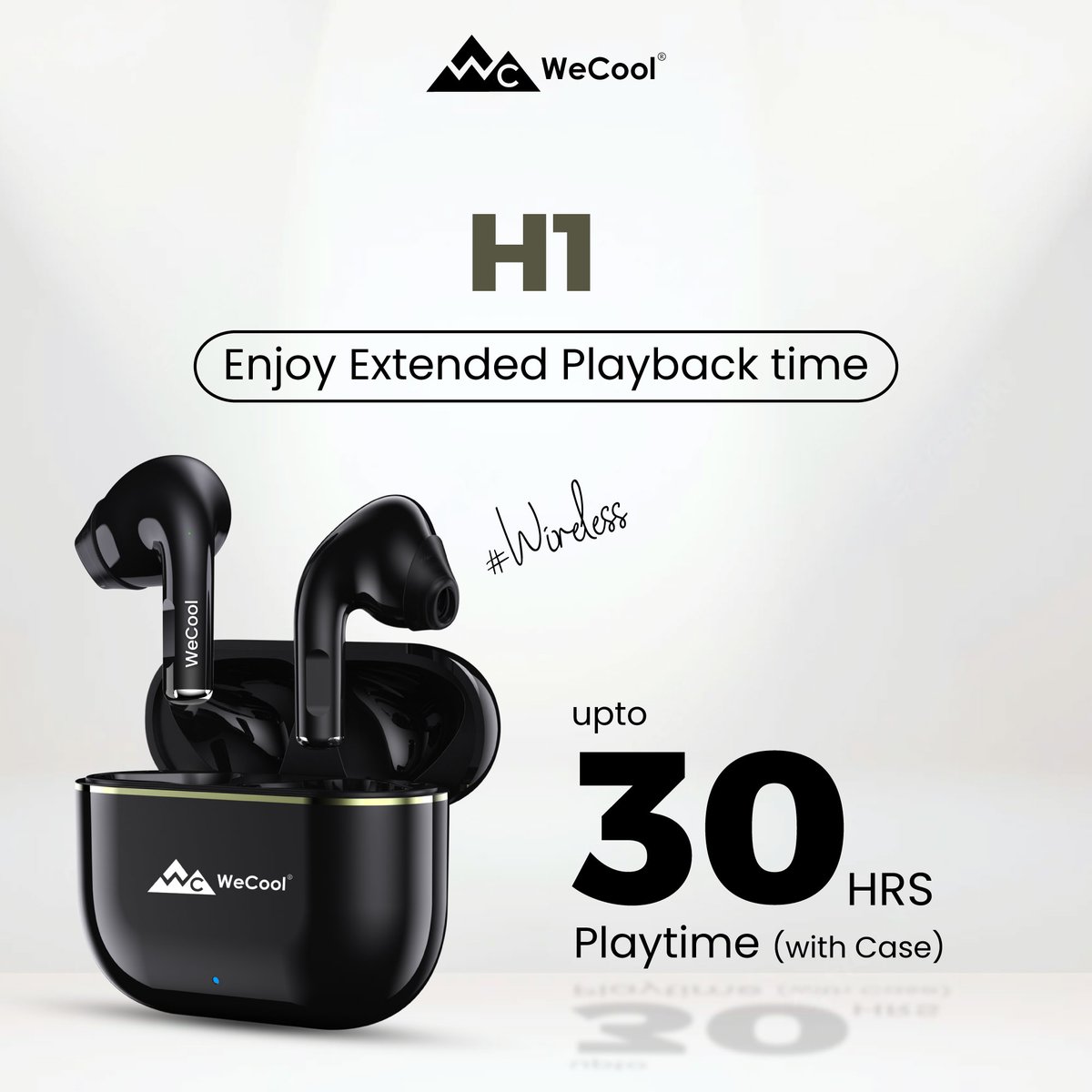 wecoolindia's tweet photo. WeCool H1 True Wireless Bluetooth Earbuds with 24 Hours Play time and AI Powered ENC Bluetooth Headset (Black, True Wireless)
#wireless #earpod #playtime #bass #Bluetooth #power
Shop Now - https://t.co/tVyTJeOAHP https://t.co/j8Mv8K9jOw