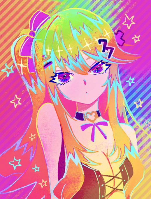 推してるVTuberの紫藤ナナさん!いつも動画見ています #画ルママ 